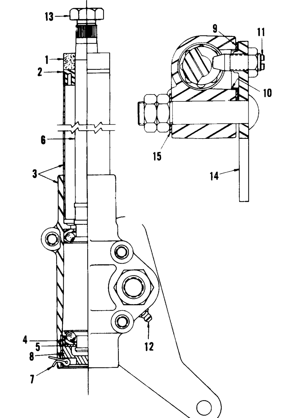 Steering Gear I Diagram and Parts List for 1914 145986100-145986399-146986100-146986399 Cub Cadet Lawn Tractor